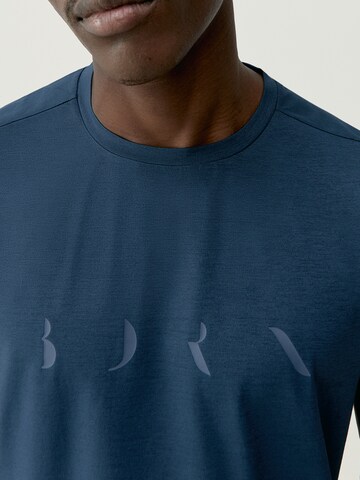 Born Living Yoga Shirt 'Cott_Free' in Blauw