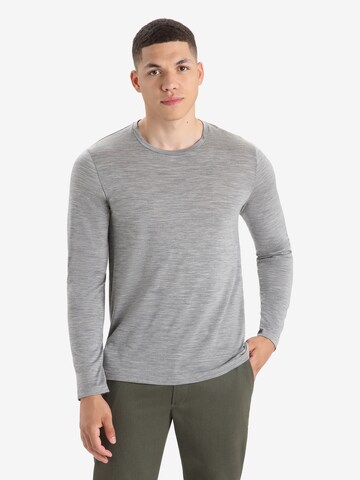 T-Shirt fonctionnel 'Sphere II' ICEBREAKER en gris : devant