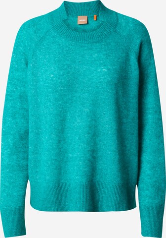 BOSS Sweater 'Frivor' in Blue: front