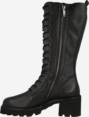 Paul Green Lace-Up Boots in Black