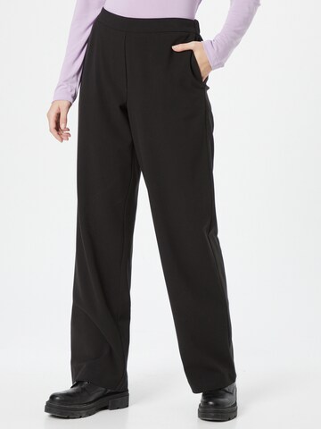 MSCH COPENHAGEN Loose fit Pants 'Chana' in Black: front