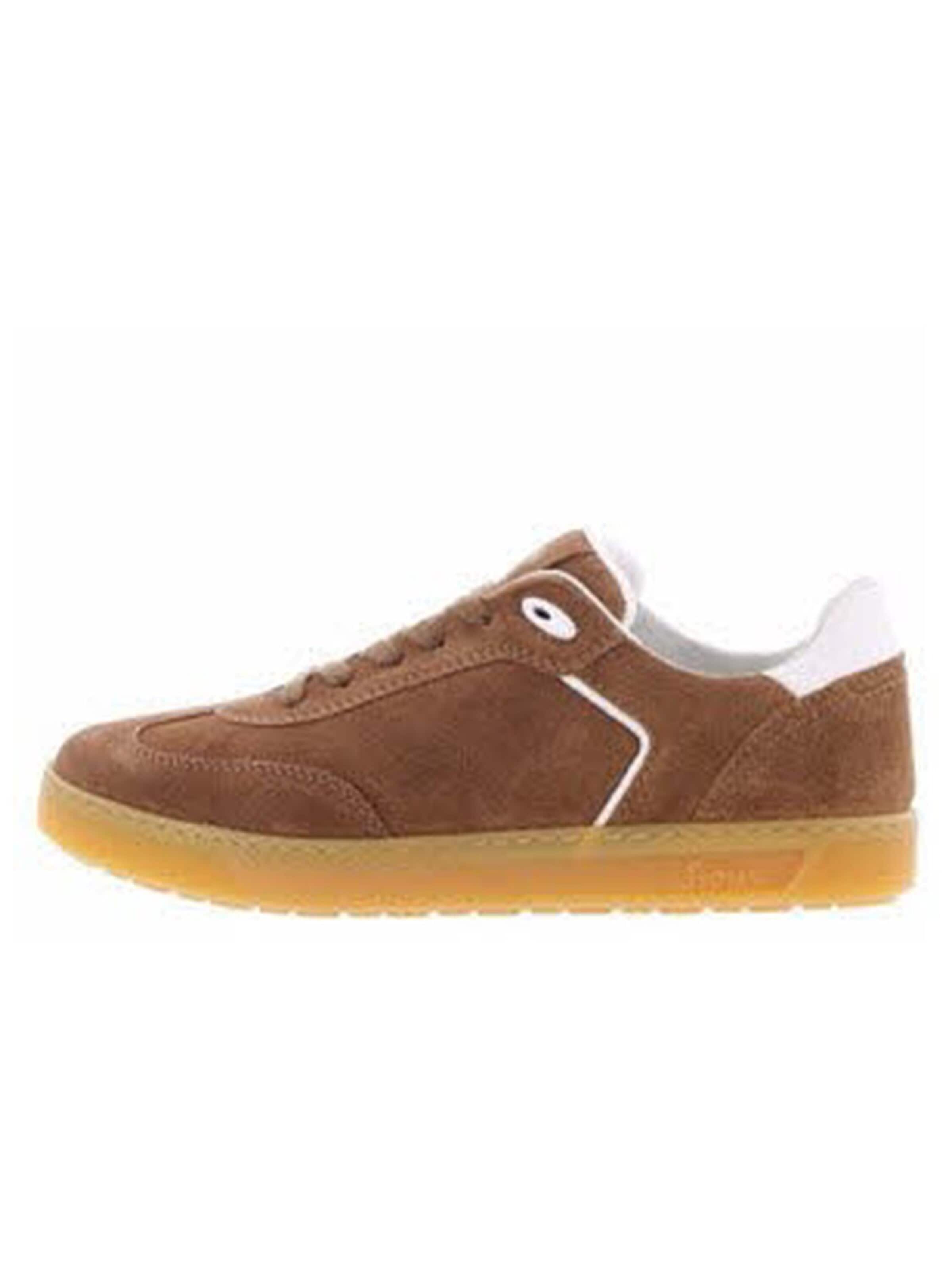 Chaussure à lacets 'Schnürschuh Herren 123 43 Echtleder in braun' SIOUX en marron : devant