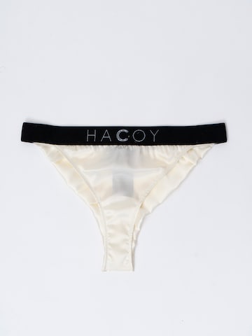 Slip 'Invisible' HACOY en beige : devant