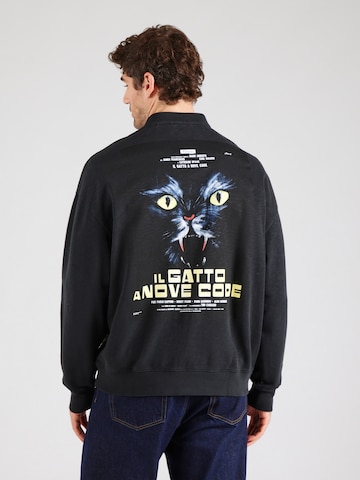 HUGO - Sudadera 'Dargentix' en negro: frente