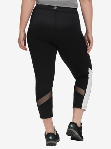 SHEEGO Skinny Workout Pants in Black