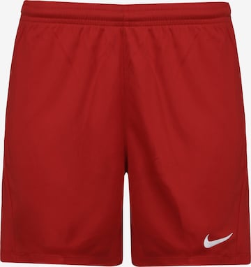 NIKE Slim fit Workout Pants in Red: front