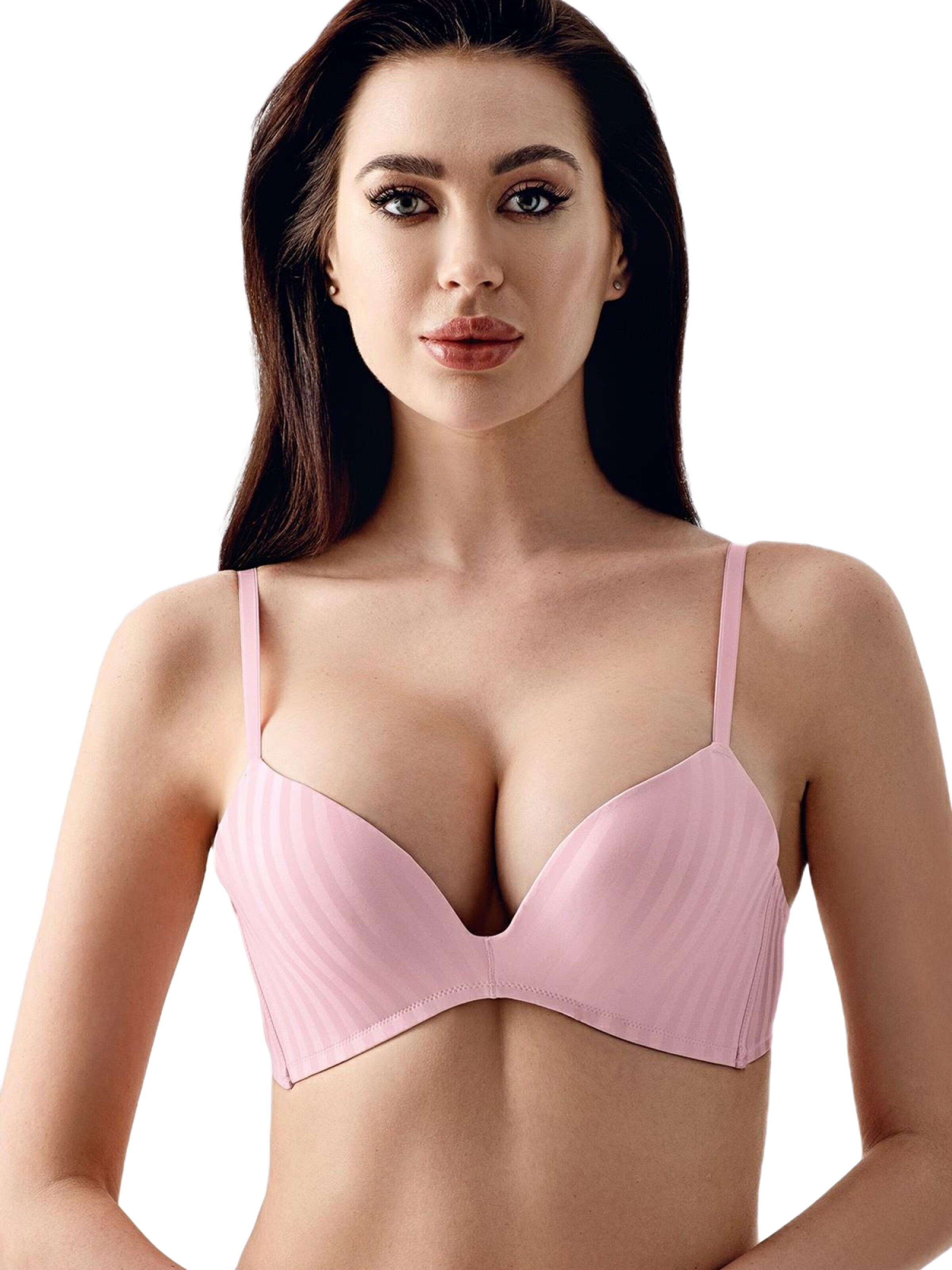 C&City T-shirt BH in Roze: voorkant