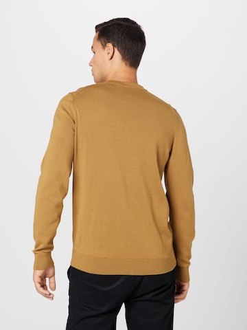 HUGO Red Sweater 'San Cassius-C1' in Yellow