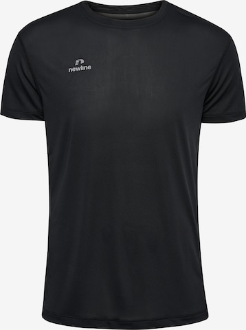 Newline Performance Shirt 'Beat' in Black: front