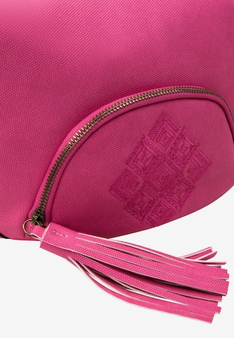 Sac à bandoulière IZIA en rose