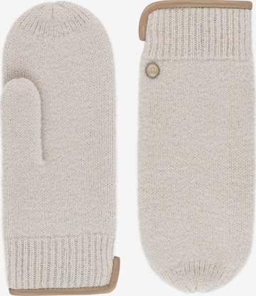 Roeckl Mittens 'FELTED WOOL' in Beige: front