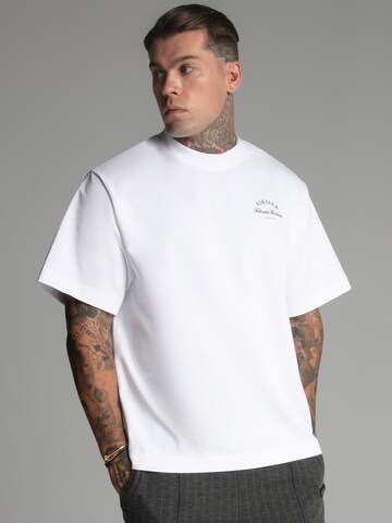 SikSilk T-Shirt in Weiß: Vorderseite