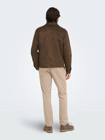 Only & Sons - Chaqueta de entretiempo 'ONSRUBY' en marrón