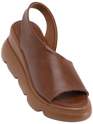 Limoya Sandals 'Damensandalen' in Brown: front