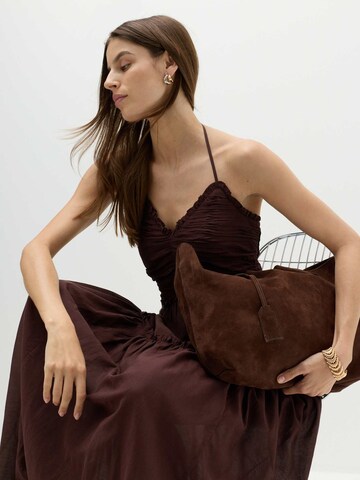 Robe Marks & Spencer en marron