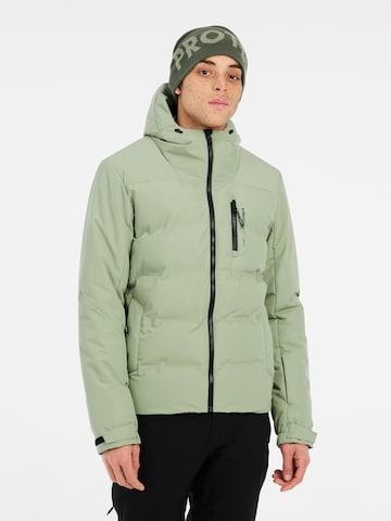 PROTEST Athletic Jacket 'PRTSUPERIOR24' in Green