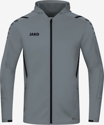 JAKO Sportjacke in Grau: Vorderseite