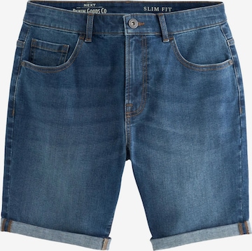 mėlyna Next Prigludęs Džinsai: priekis