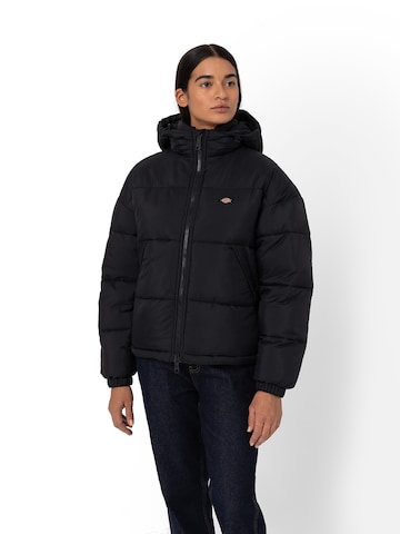 DICKIES Winter jacket 'ALATNA' in Black: front