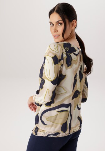 Aniston SELECTED Bluse in Beige