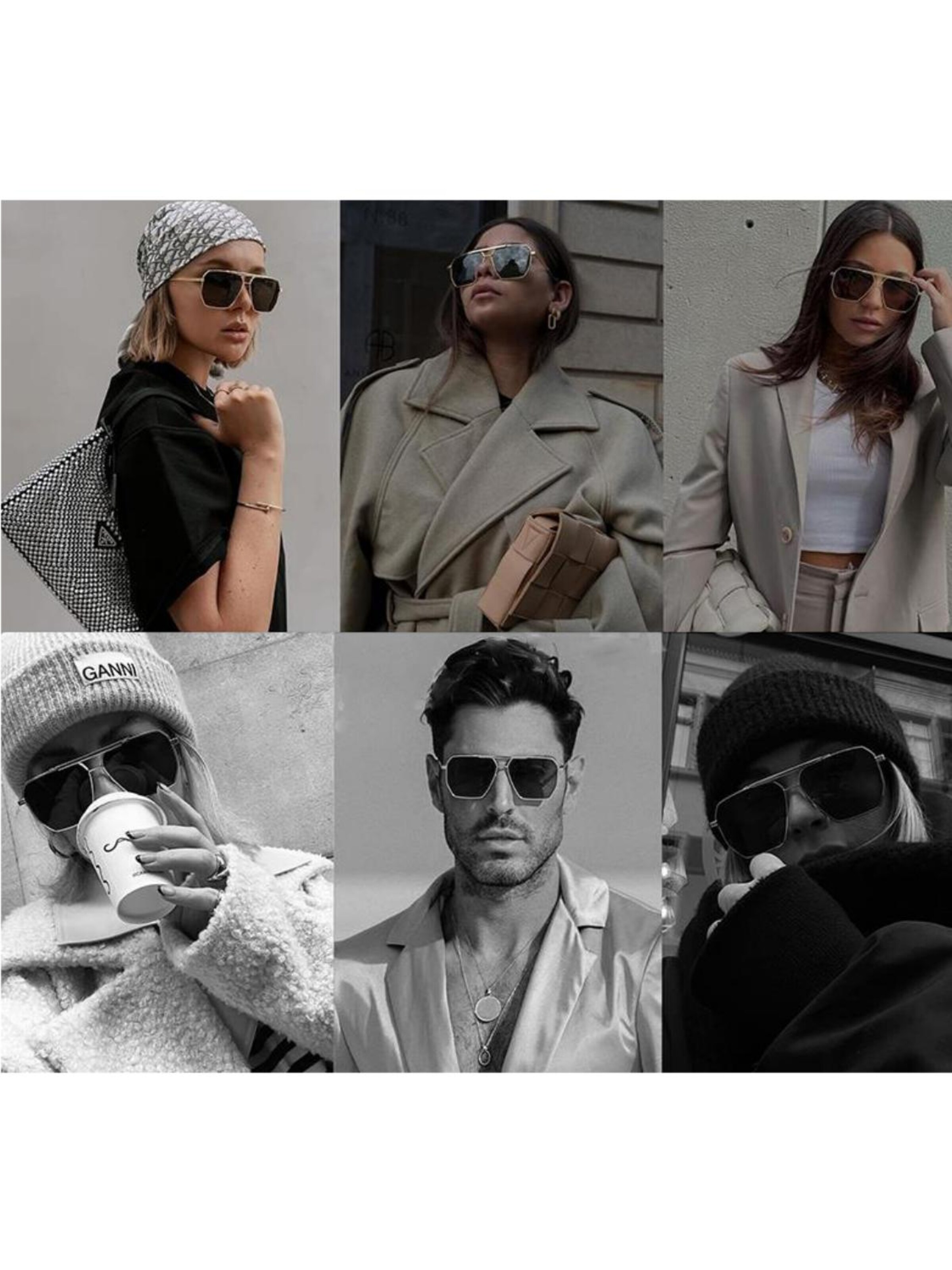 VEYREY Sonnenbrille‌‌ in Schwarz