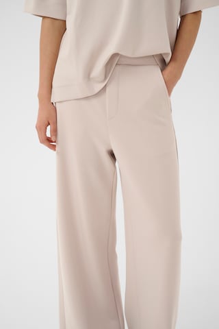 InWear Wide leg Broek 'GincetteIW' in Beige