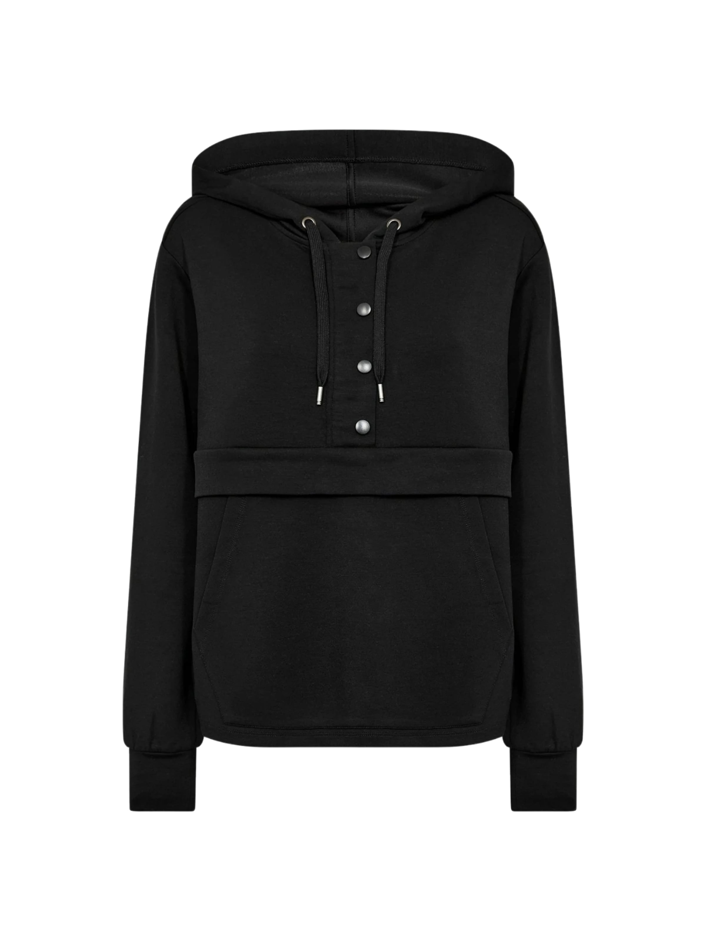 Soyaconcept Sweatshirt 'BANU' in Zwart: voorkant