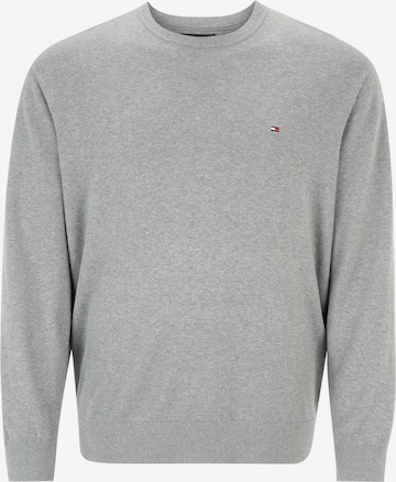 Tommy Hilfiger Big & Tall - Jersey 'CLASSIC' en gris: frente