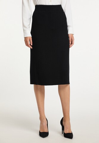 DreiMaster Klassik Skirt in Black: front