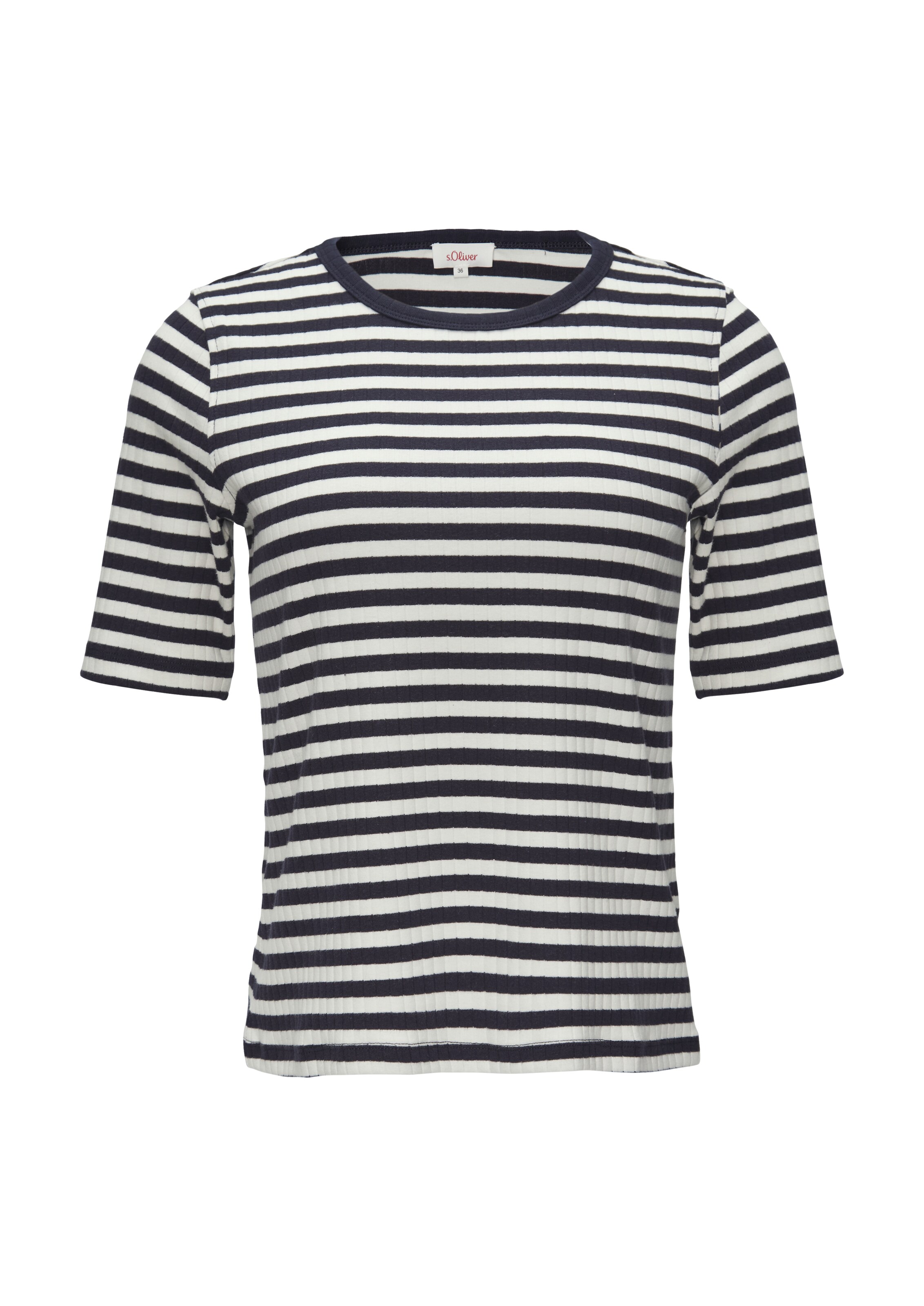 s.Oliver RED LABEL T-Shirt in Weiß: Vorderseite