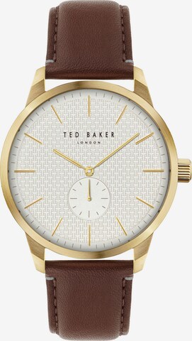 Montre à affichage analogique 'Albertt Tb Timeless' Ted Baker en marron : devant