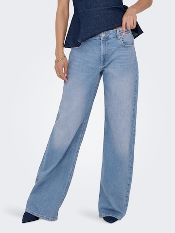 ONLY Wide leg Jeans 'ONLChris' in Blue: front