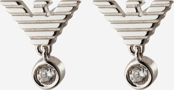 Boucles d'oreilles Emporio Armani en argent : devant