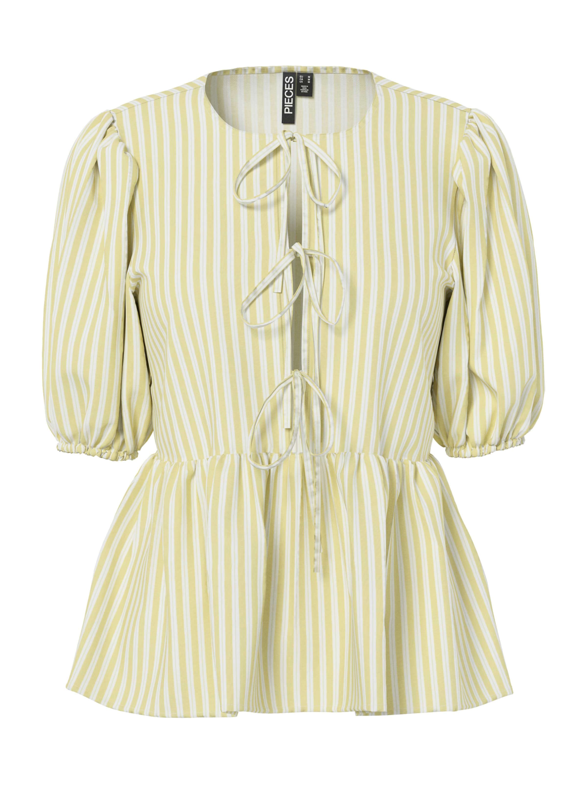 PIECES Blouse 'PCJolly' in Yellow: front