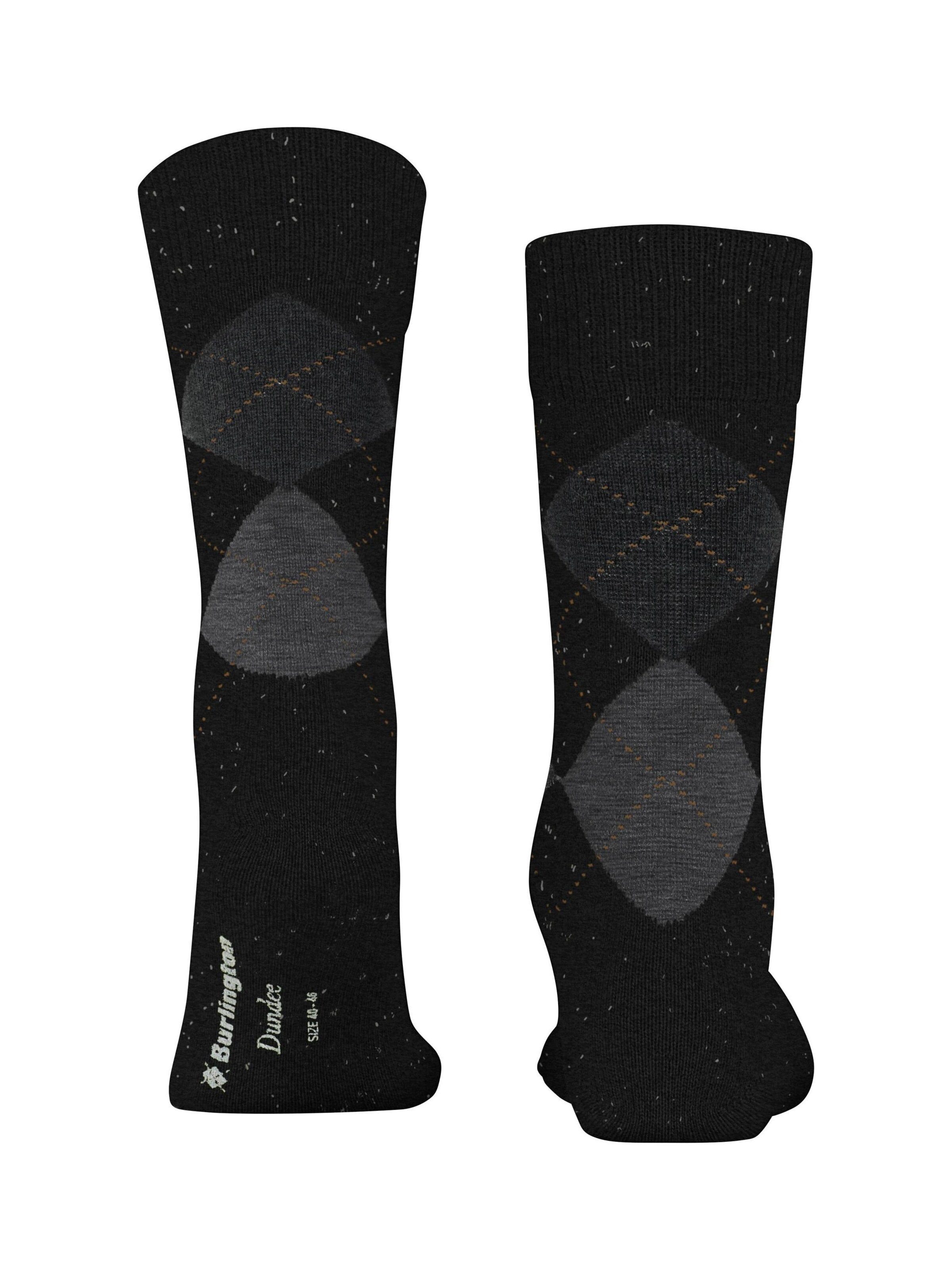 BURLINGTON Socks 'Dundee' in Black