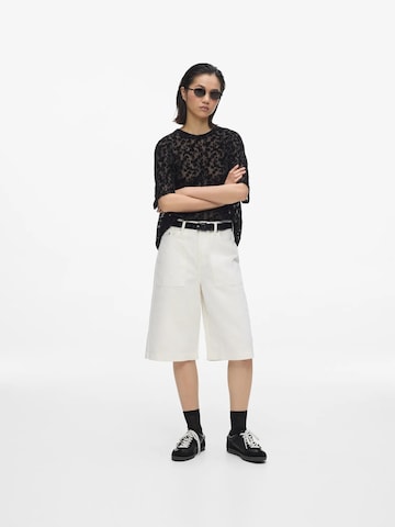 KARL LAGERFELD JEANS - Loosefit Calças de ganga em branco