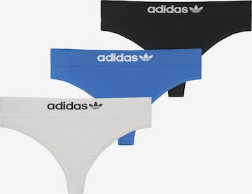 ADIDAS ORIGINALS Thong ' Originals Smart & Novel ' in Blue: front