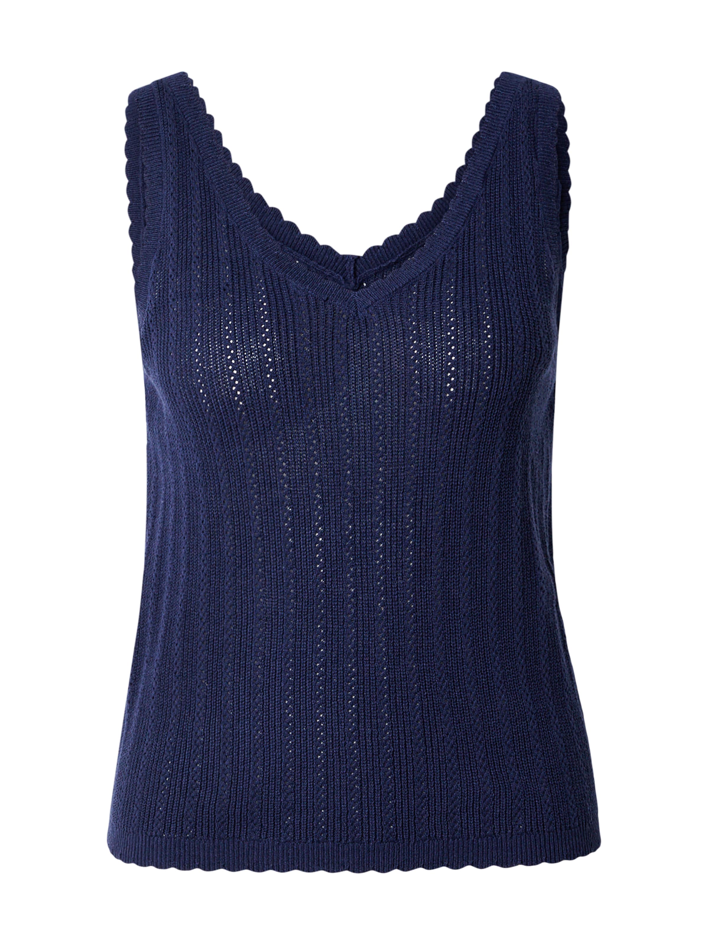 zils VERO MODA Adīts topiņš: no priekšpuses