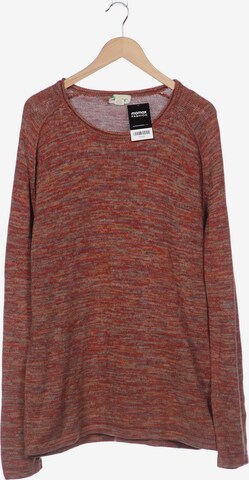 hessnatur Sweater & Cardigan in XXL in Red: front