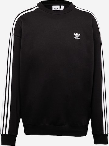 ADIDAS ORIGINALSSweater majica 'Adicolor' - crna boja: prednji dio