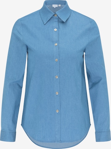 usha BLUE LABEL Blouse in Blauw: voorkant