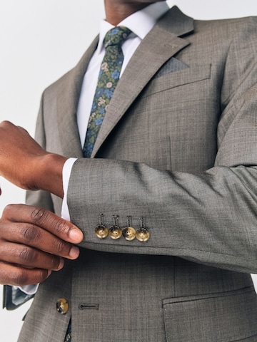 Next Slim fit Business-colbert in Bruin