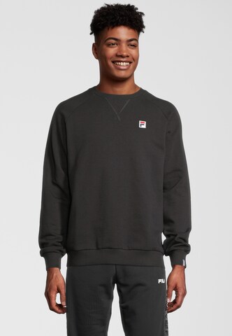 FILA Sweatshirt 'Heath' in Black: front