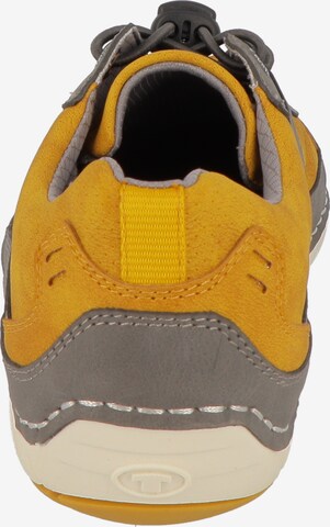 TOM TAILOR Athletic Lace-Up Shoes in Yellow