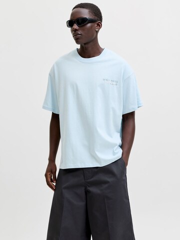 T-Shirt JACK & JONES en bleu : devant