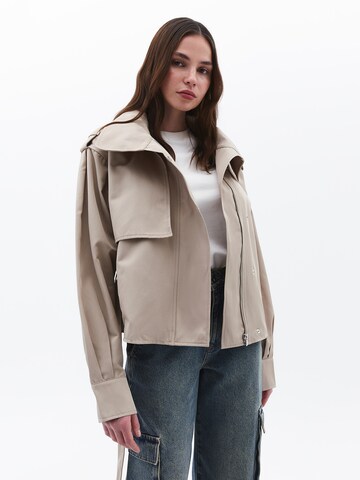 OXXO Between-seasons coat in Grey