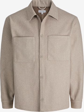 Chemise 'JJJERRY' JACK & JONES en beige : devant