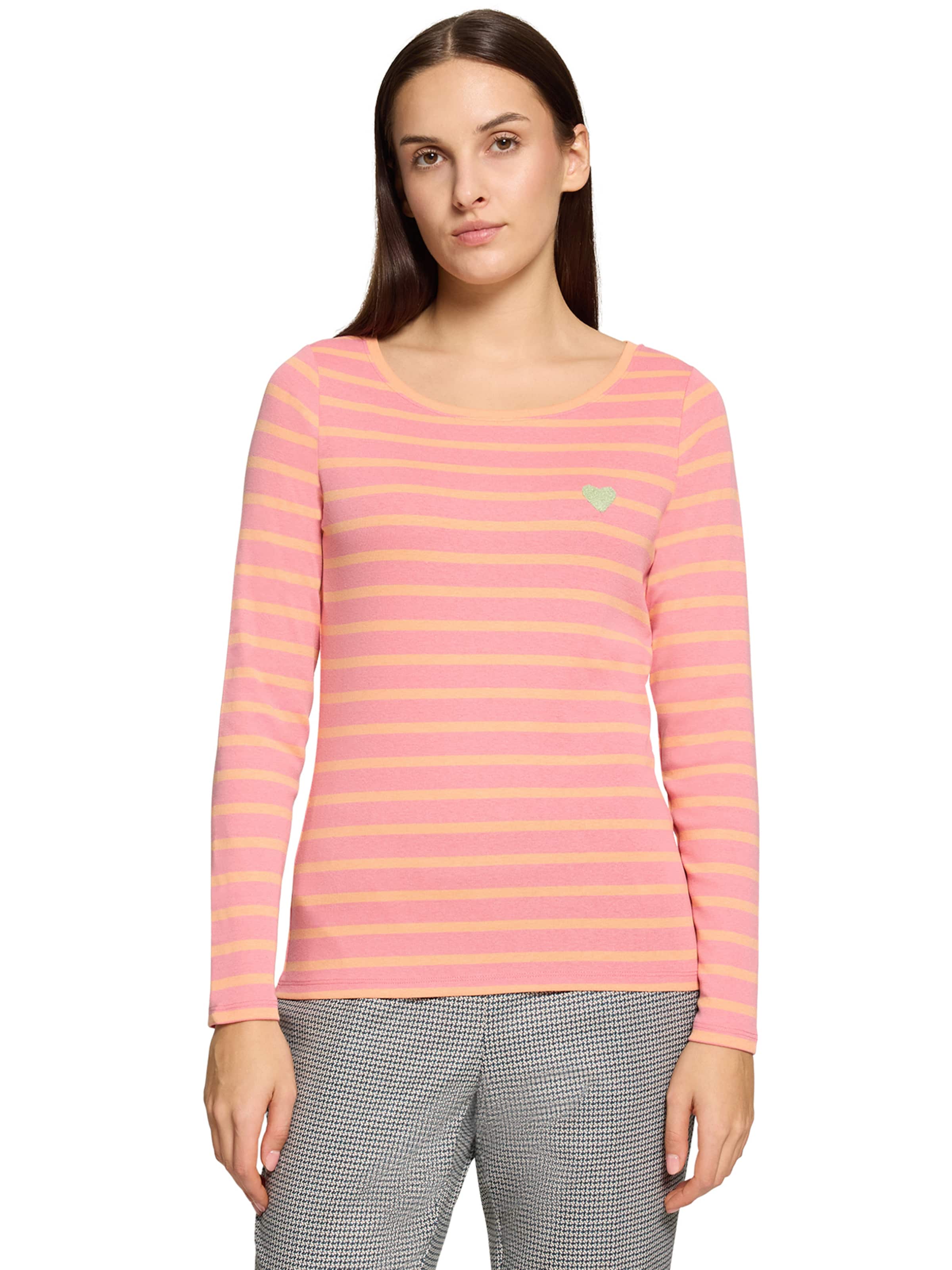 Cartoon Shirt in Pink: front