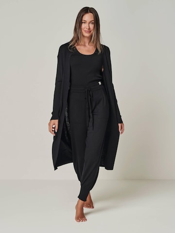 YOU LOOK PERFECT Gebreid vest 'BLOSSOM' in Zwart