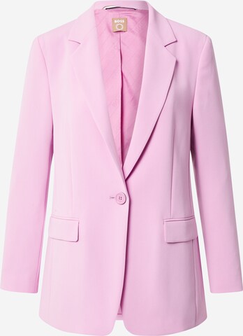 BOSS Blazer 'Jocalua' in Pink: front